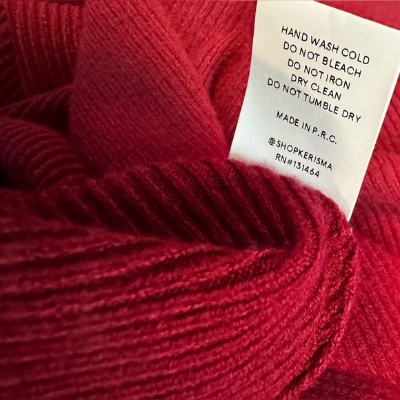 Kerisma | Bordeaux Viscose RYU Batwing Sweater (M/L) - Picture 7 of 9